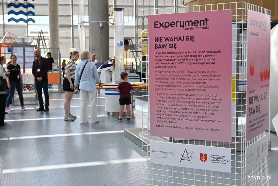 Wystawa w Centrum Nauki Experyment (fot. Magdalena Starnawska)