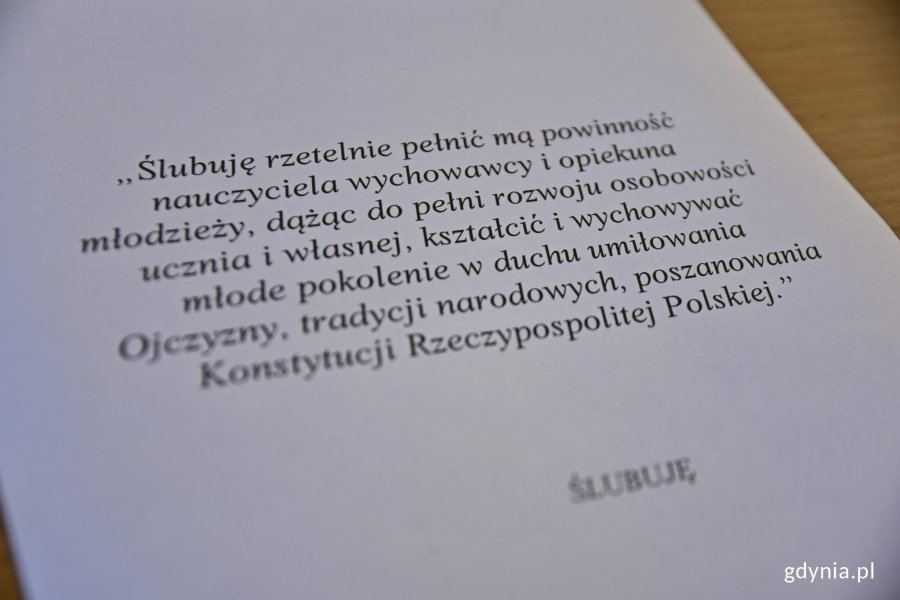 45 gdyńskich pedagogów uzyskało stopień nauczyciela mianowanego / fot. Paweł Kukla