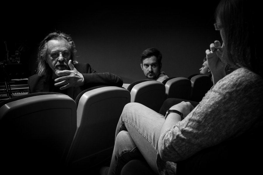 Warsztaty kompozycji muzyki filmowej w Gdyńskiej Szkole Filmowej // fot. Anna Rezulak