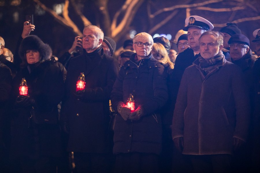 W obchodach uczestniczyli m.in. prezydent Wojciech Szczurek i przewodnicząca Rady miasta Gdyni Joanna Zielińska // fot. Karol Stańczak