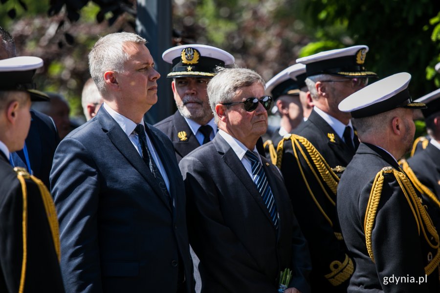 Ceremonia pożegnania admirała floty Ryszarda Łukasika, fot. Karol Stańczak 