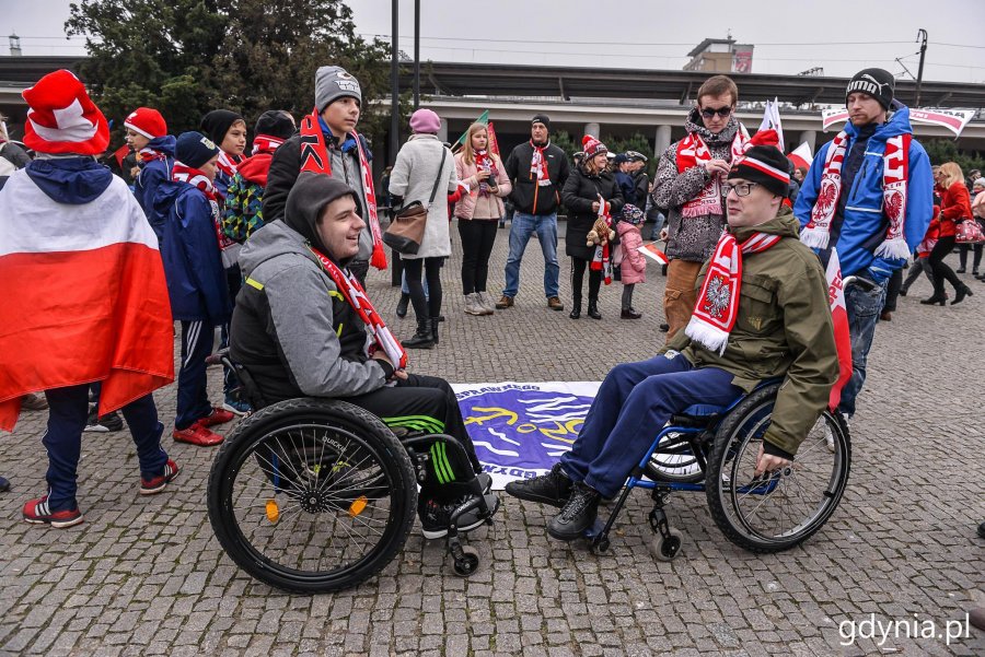 Gdynia uczciła stulecie polskiej niepodległości // fot. Przemysław Świderski