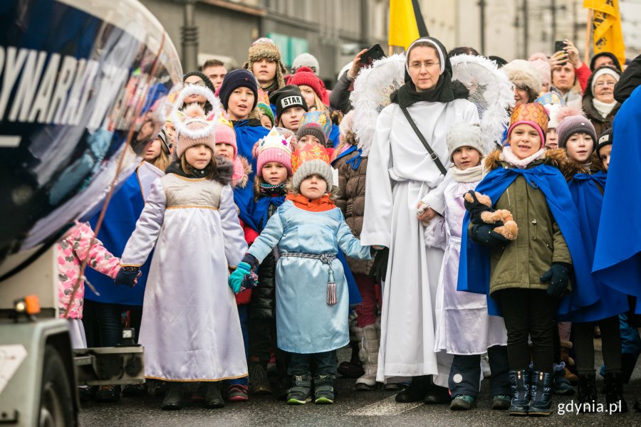 Orszak Trzech Króli przeszedł ulicami Gdyni // fot. Karol Stańczak