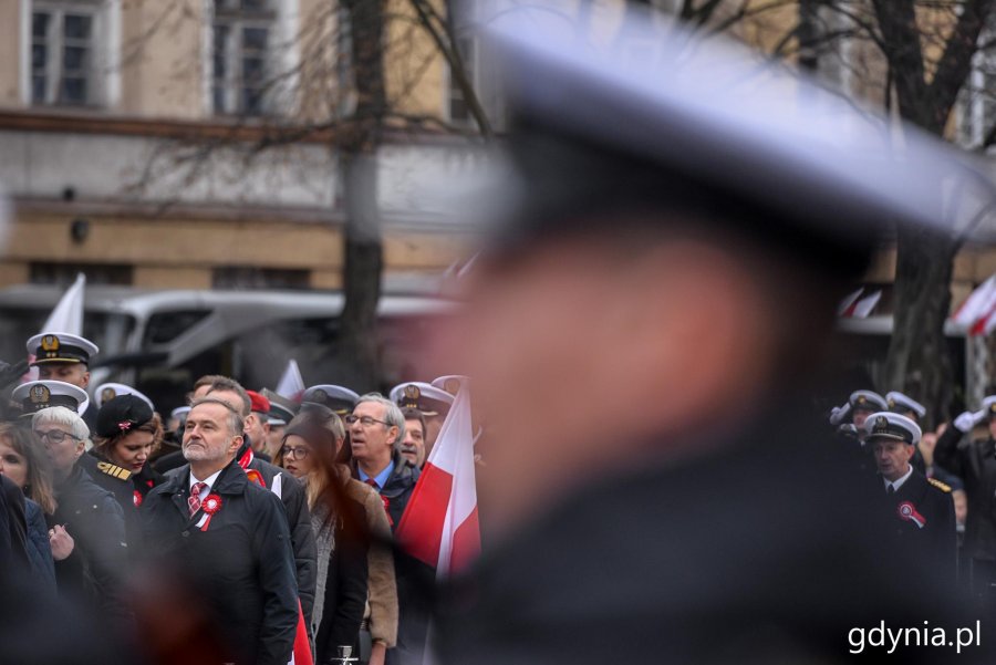 W uroczystościach brali udział: prezydent Wojciech Szczurek, wiceprezydent Katarzyna Gruszecka-Spychała, przewodnicząca Rady Miasta Joanna Zielińska, radne - Ewa Krym i Marika Domozych oraz przewodniczący Rady Dzielnicy Grabówek Zenon Roda // fot. Przemysław Świderski