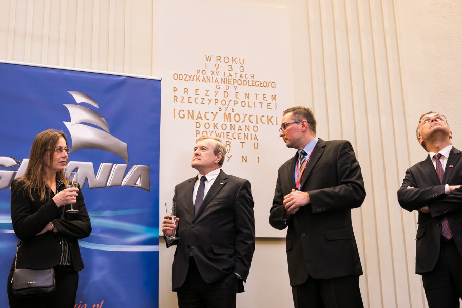 Ministrowie kultury państw Grupy Wyszehradzkiej w Gdyni fot. Karol Stańczak