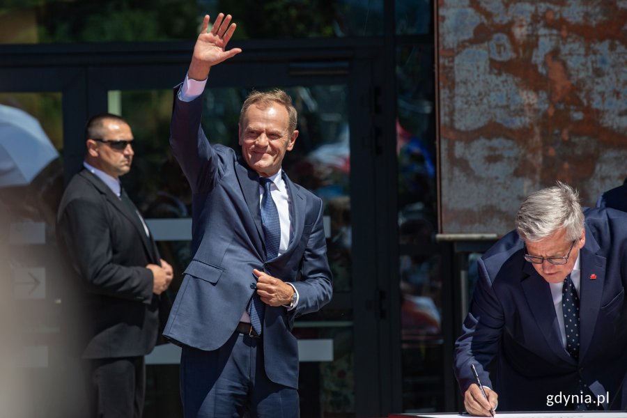 We wtorek, 4 czerwca w Gdańsku odbyły się centralne obchody Święta Wolności i Solidarności, fot. Piotr Hukało.