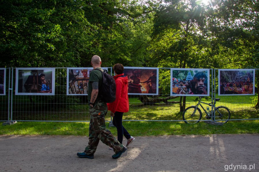 Wystawa zdjęć na festiwalu Globaltica // fot. Paweł Kukla