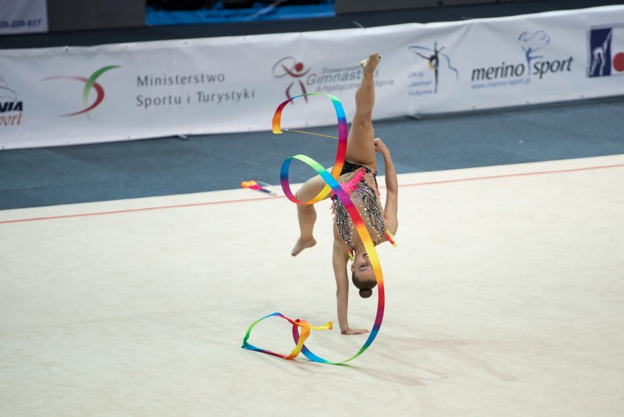 Gdynia Rhythmic Stars oraz Baltic Junior Cup w Gdynia Arenie, fot. Dawid Linkowski