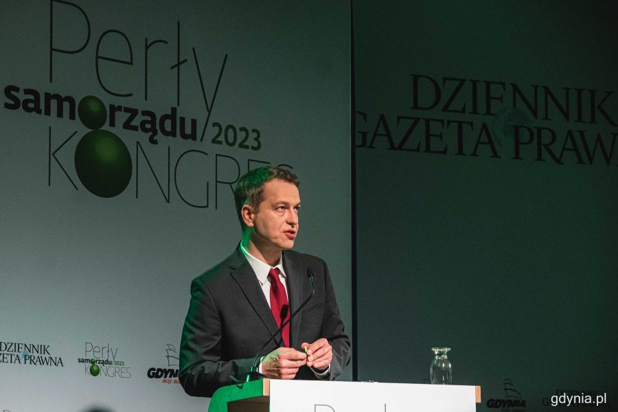 Pierwszy dzień kongresu „Perły Samorządu 2023” w Gdyni, fot. Kamil Złoch