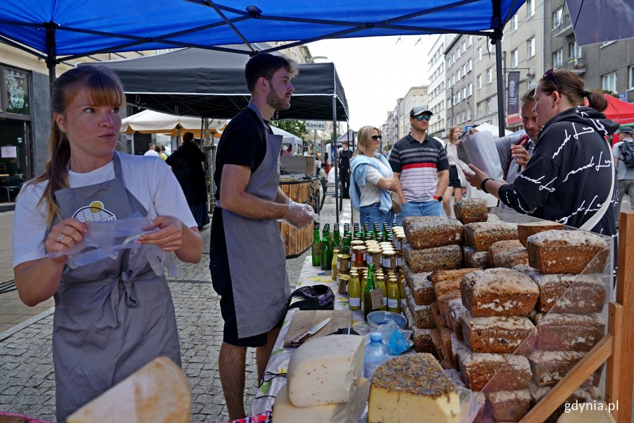 Jedno ze stoisk wystawionych podczas Kulinarnej Świętojańskiej 