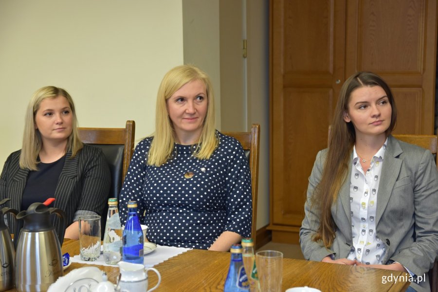 Laureatki konkursu (od lewej): Angelika Popowicz, Anna Małka i Rosita Gołembiewska // fot. Magdalena Czernek