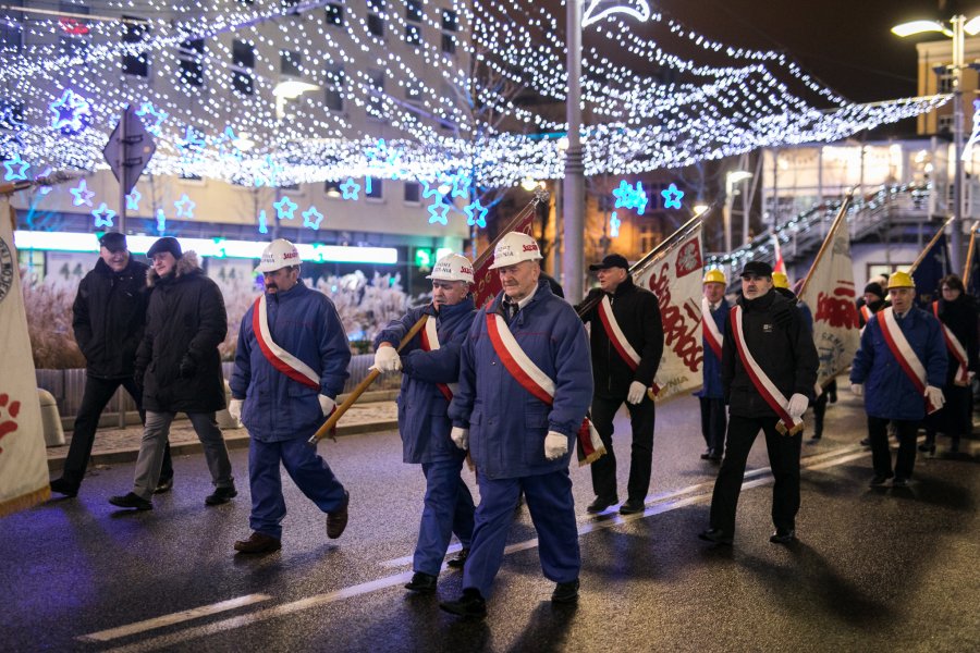 Obchody 37. rocznicy wprowadzenia stanu wojennego w Polsce // fot. Karol Stańczak
