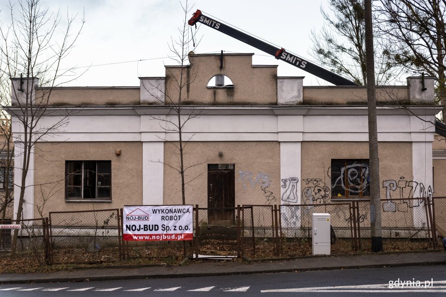Remont Hotelu Kaszubskiego. Fot. Przemysław Kozłowski