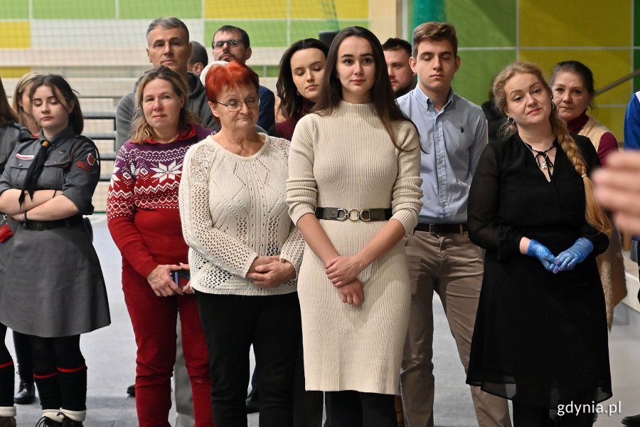 Wolontariusze pomagający w organizacji miejskiej wigilii. Fot Michał Puszczewicz 