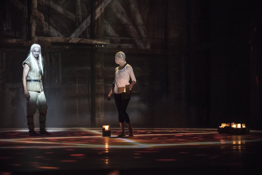 Przygotowania do premiery Wiedźmina w Teatrze Muzycznym fot. Przemysław Burda