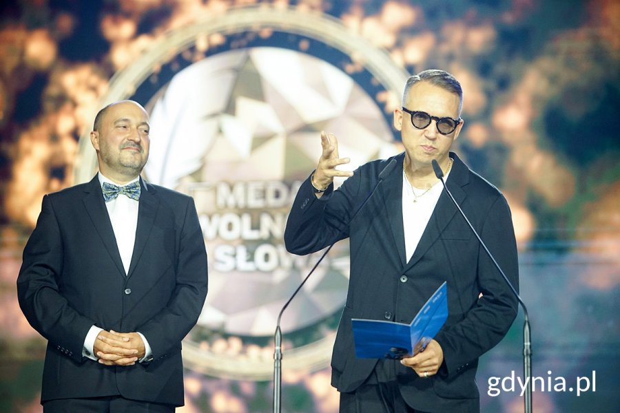Gala Medalu Wolności Słowa 2023 w Europejskim Centrum Solidarności w Gdańsku, fot. Mirosław Pieślak