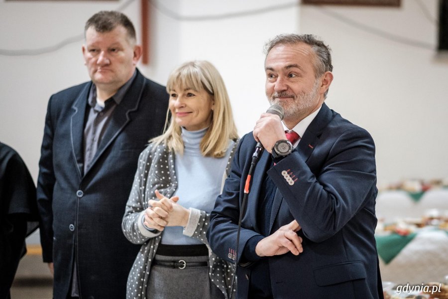 Wigilia u franciszkanów w Gdyni, fot. Dawid Linkowski
