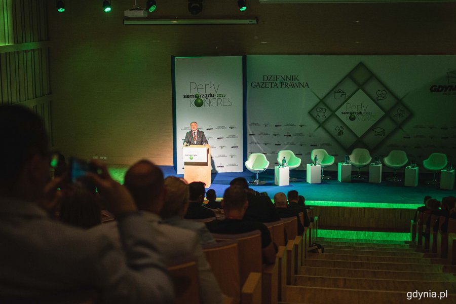 Pierwszy dzień kongresu „Perły Samorządu 2023” w Gdyni, fot. Kamil Złoch