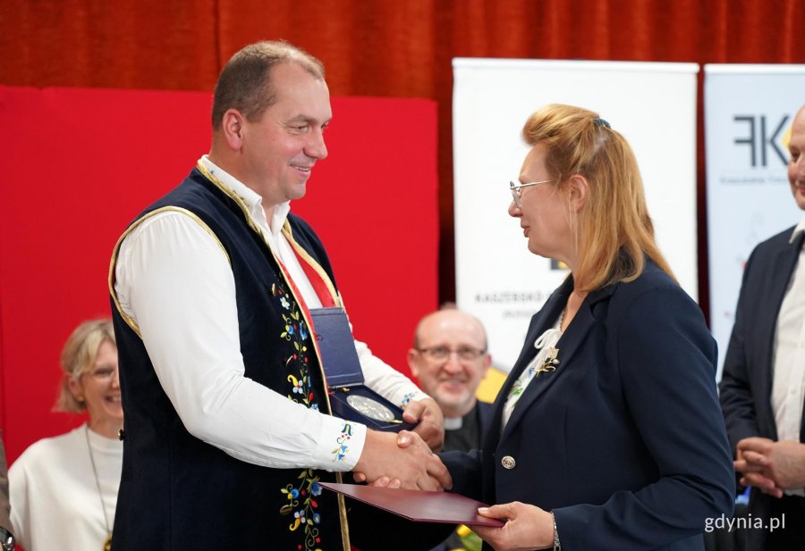 ceremonia wręczenia medali