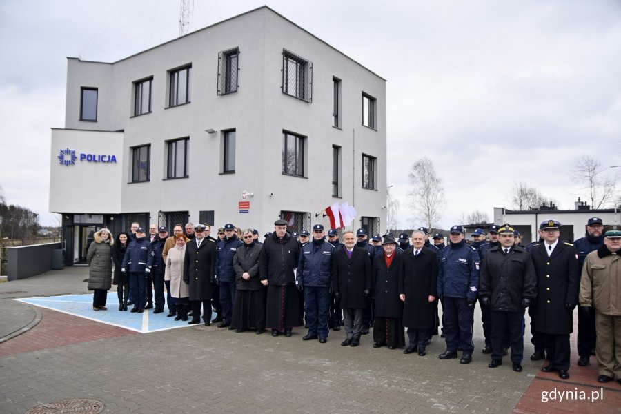 Uroczyste otwarcie nowego komisariatu Policji w Gdyni // fot. Paweł Kukla