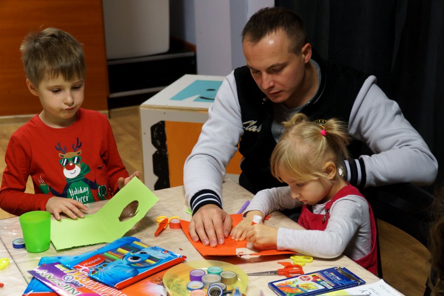 Sąsiedzka Gwiazdka w Przystani Lipowa 15 // fot. Aleksander Trafas, Laboratorium Innowacji Społecznych