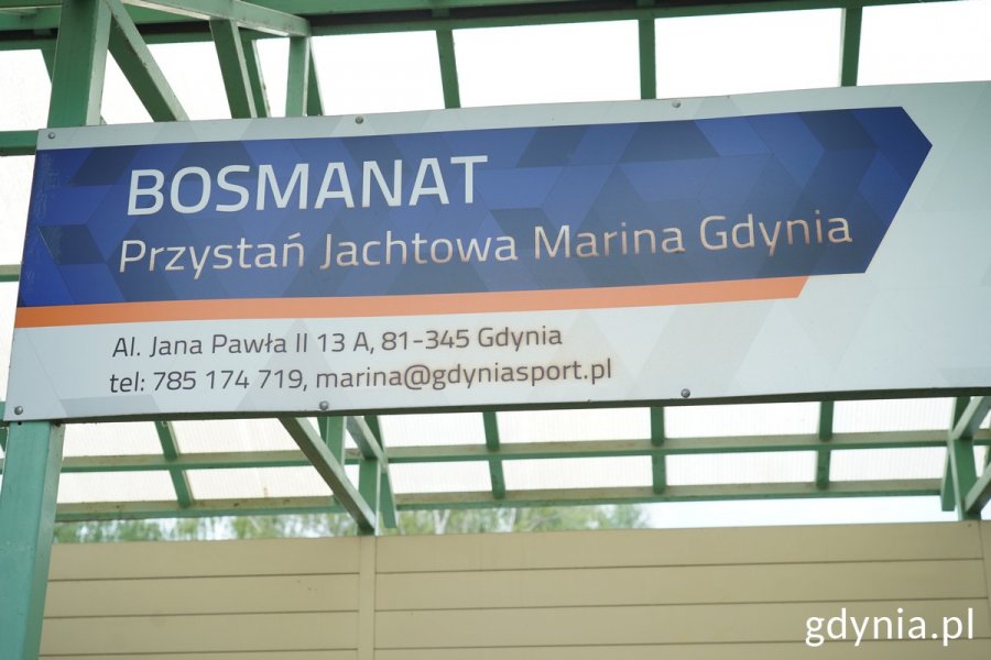 Spotkanie rozpoczęło się przy bosmanacie w Przystani Jachtowej Marina Gdynia