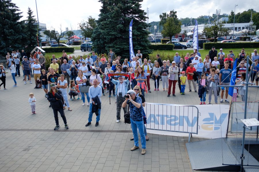 Prezentacja zespołów Vistal Gdynia i Spójnia Gdynia / fot. D. Linkowski