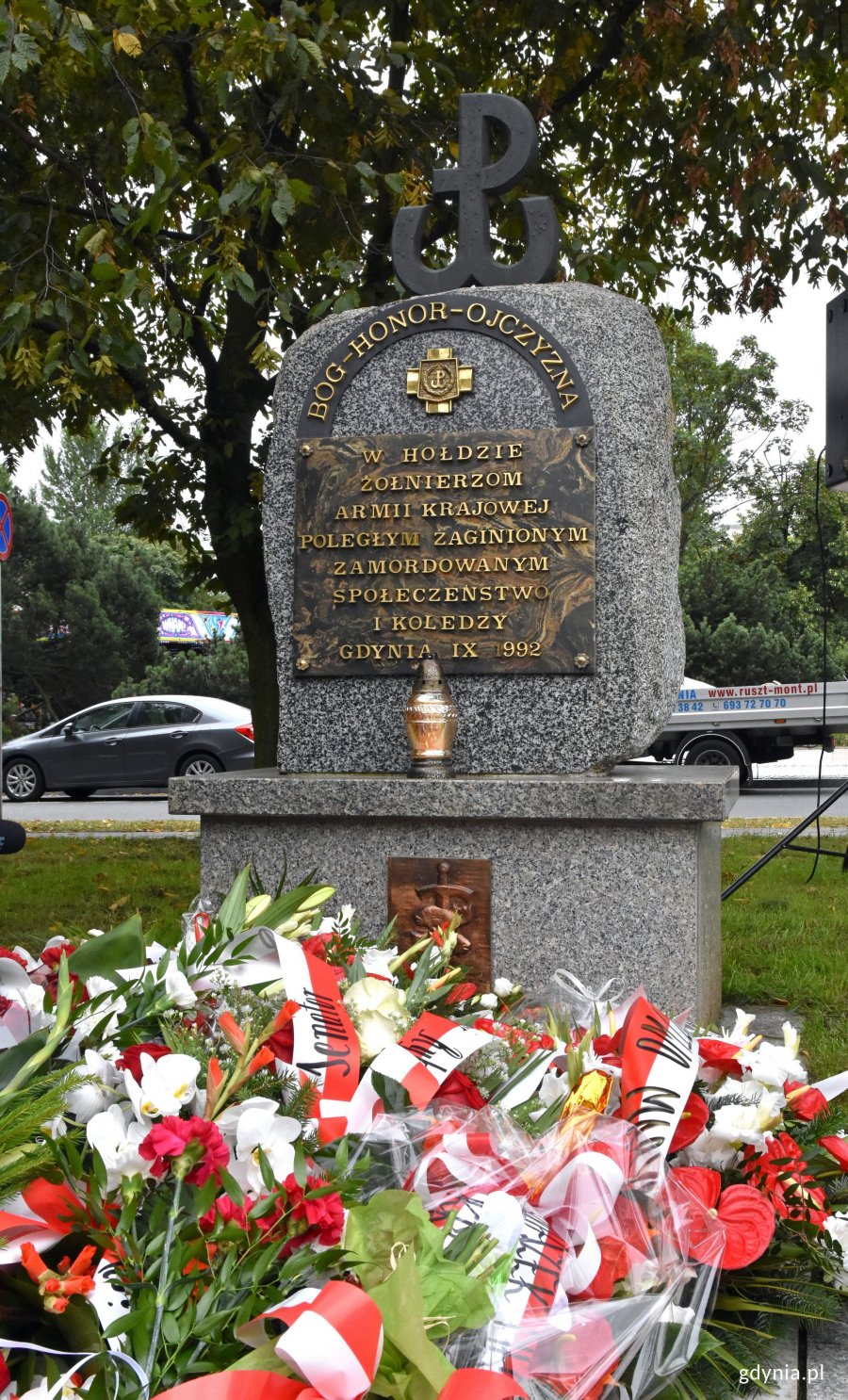 Gdyńskie uroczystości upamiętniające 75. rocznicę Powstania Warszawskego // fot. Magdalena Czernek