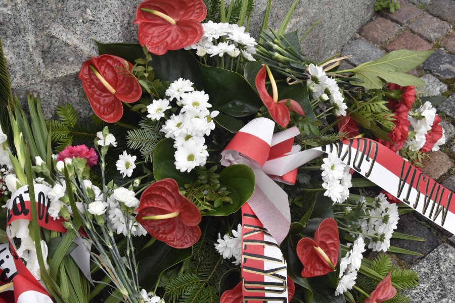 Uroczystości pod pomnikiem Josepha Conrada w Gdyni, fot. Magdalena Śliżewska