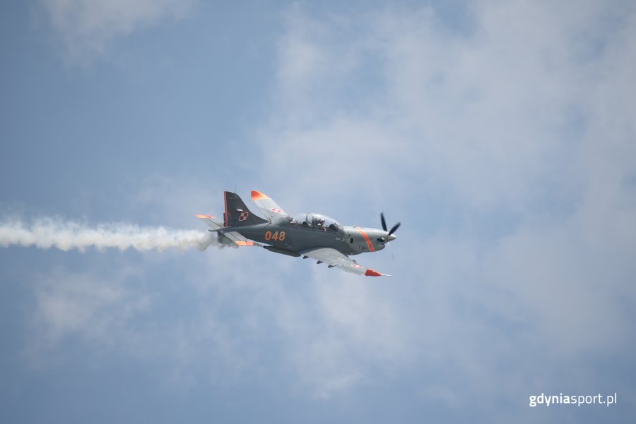 Drugi dzień LOTOS Gdynia Aerobaltic 2019 na gdyńskim lotnisku, fot. gdyniasport.pl