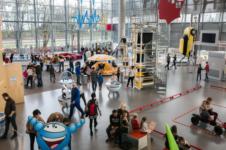 Ferie w Centrum Nauki Experyment // fot. Karol Stańczak