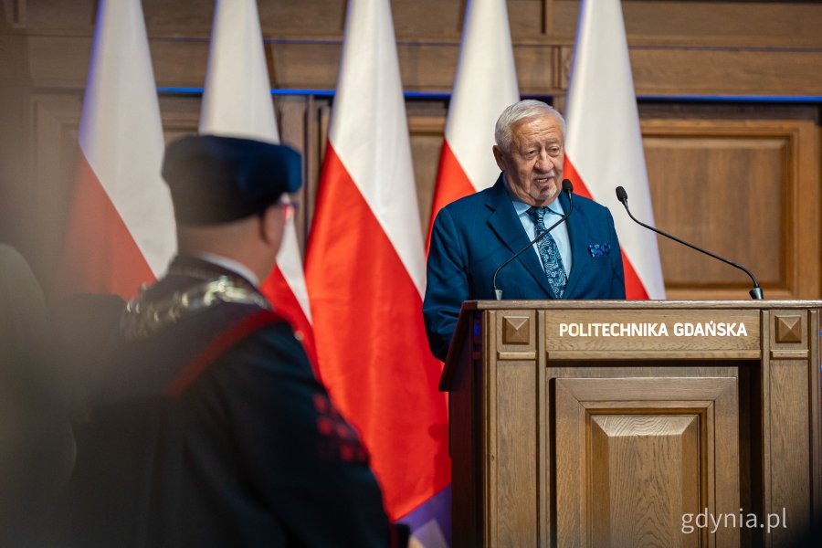 Ireneusz Ćwirko. Inauguracja roku akademickiego 2025/2026 na Politechnice Gdańskiej (fot. Kamil Złoch)