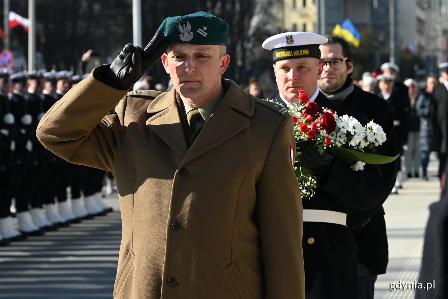 Uroczystości w Gdyni z okazji 23. rocznicy wstąpienia Polski do NATO, fot. Michał Puszczewicz