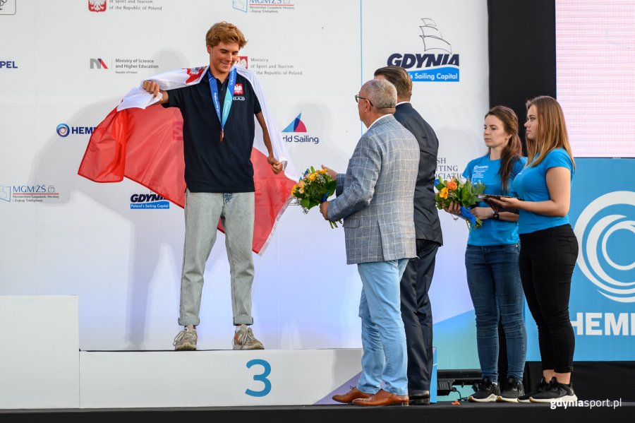 Ceremonia zamknięcia Młodzieżowych Mistrzostw Świata w żeglarstwie / fot.gdyniasport.pl