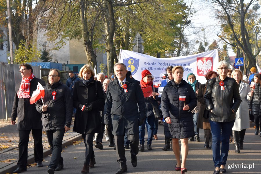 Dzielnicowa Parada Niepodległości w Orłowie // fot. Justyna Bronk