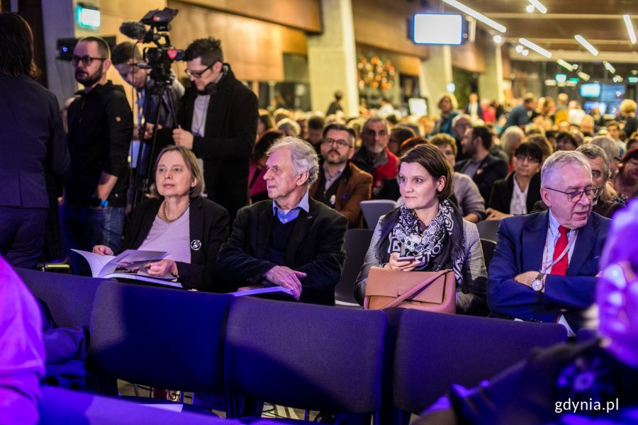 W uroczystości w Europejskim Centrum Solidarności wzięła udział wiceprezydent Gdyni Katarzyna Gruszecka-Spychała // fot. Karol Stańczak