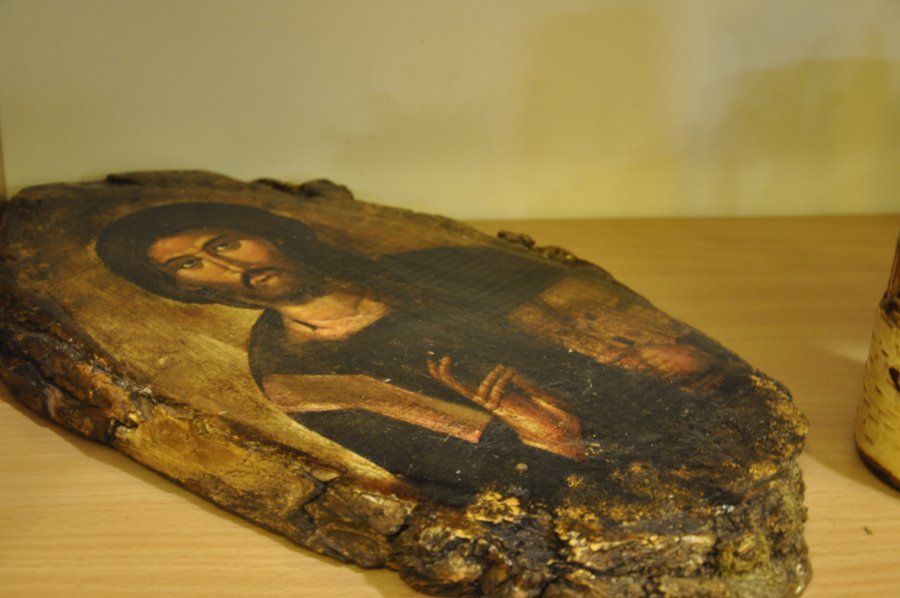 Ikona podarowana przez artystę // fot. Magdalena Czernek