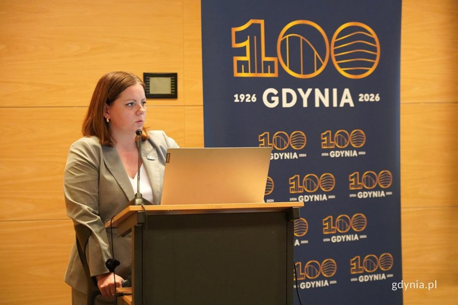 Na zdjęciu prezydent Aleksandra Kosiorek (fot. Karolina Szypelt)