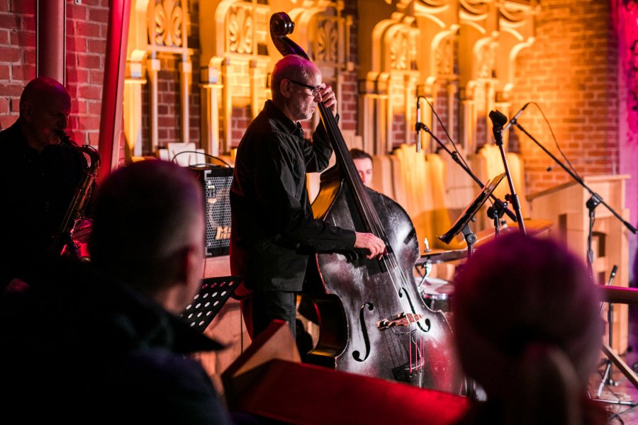Jazzmani zagrali w kościele oo. Franciszkanów // fot. Karol Stańczak