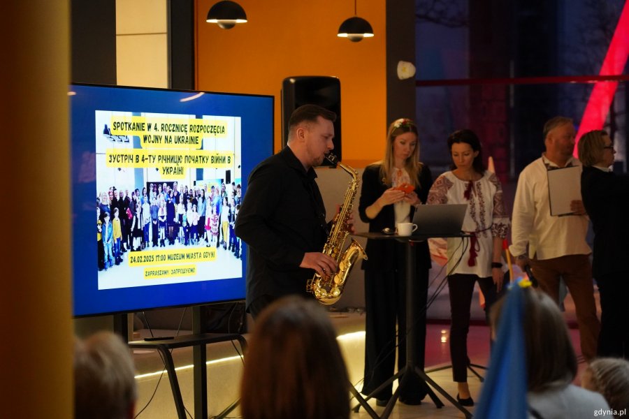 Występ saksofonisty Viacheslava Leonova