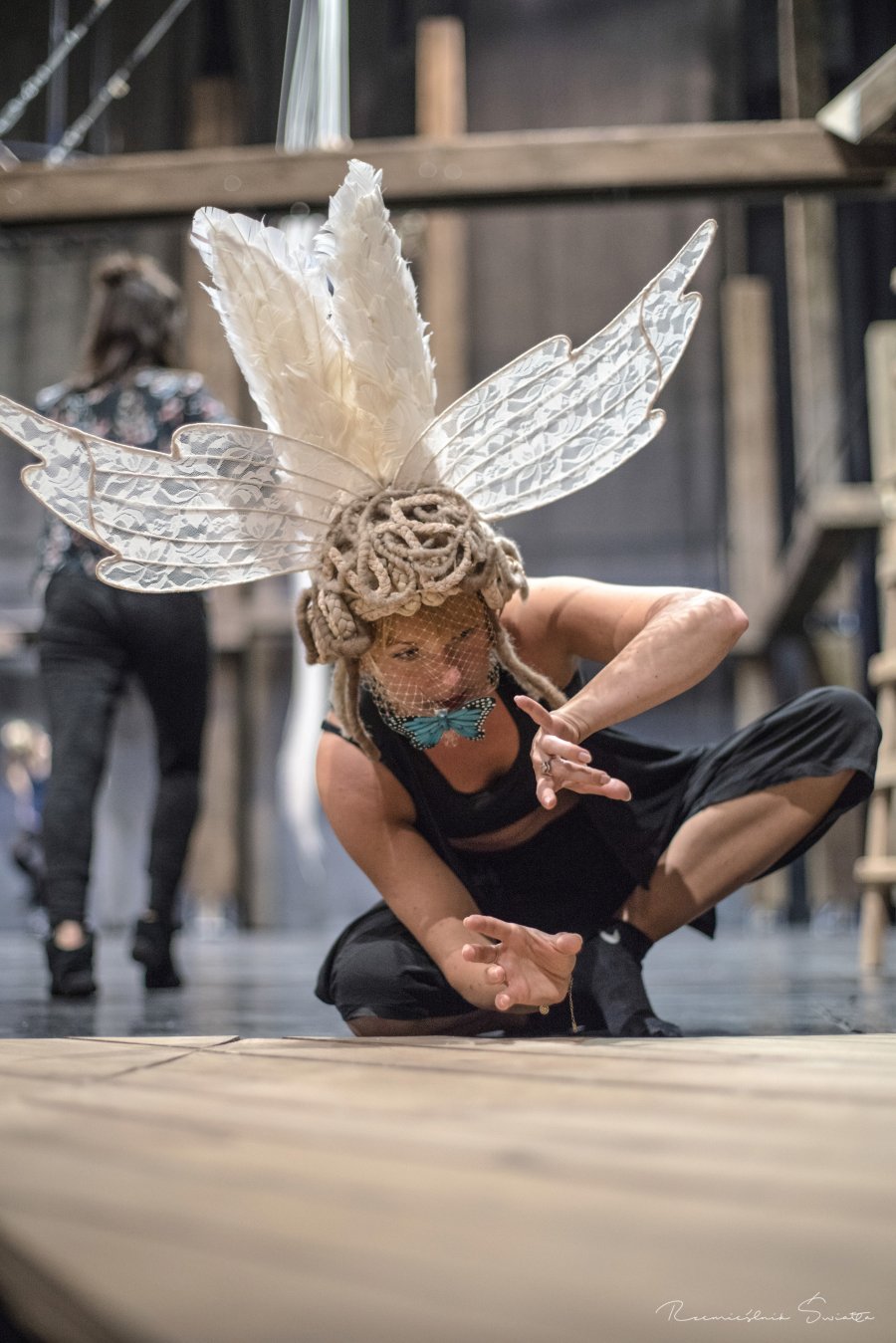 Przygotowania do premiery Wiedźmina w Teatrze Muzycznym fot. Przemysław Burda