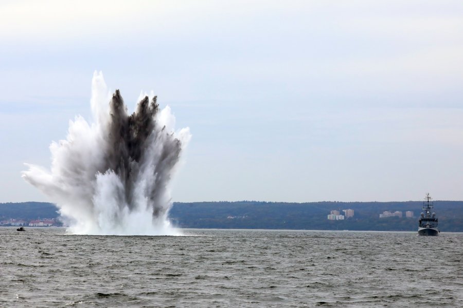 Neutralizacja niewybuchu na Morzu Bałtyckim