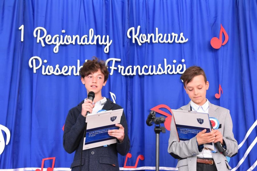 Pierwszy Regionalny Konkurs Piosenki Francuskiej w Gdyni // fot. Lechosław Dzierżak