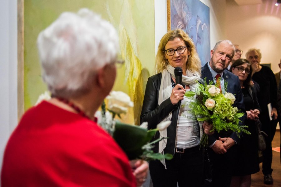 Wernisaż wystawy Anieli Kity, fot. D. Linkowski