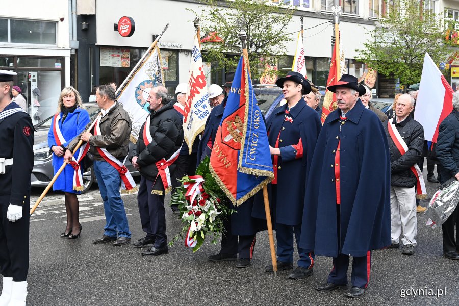Uroczystości z okazji rocznicy uchwalenia Konstytucji 3 Maja w Gdyni, fot. Michał Puszczewicz