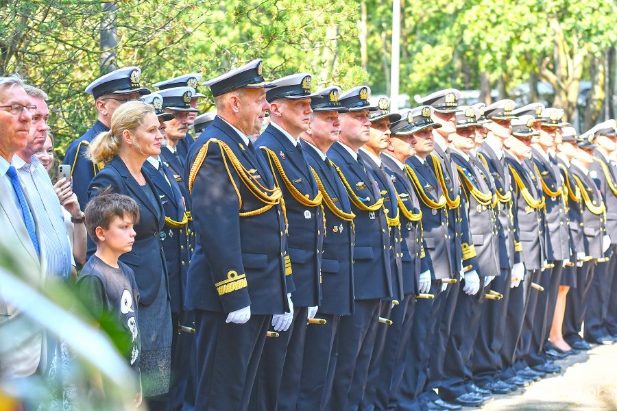 Uroczystości upamiętniające 80. rocznicę wybuchu II wojny światowej na cmentarzu w Redłowie, fot. Michał Puszczewicz