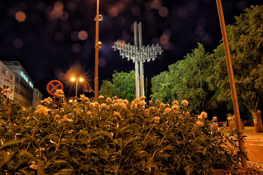 Gdynia nocą, fot. Michał Puszczewicz