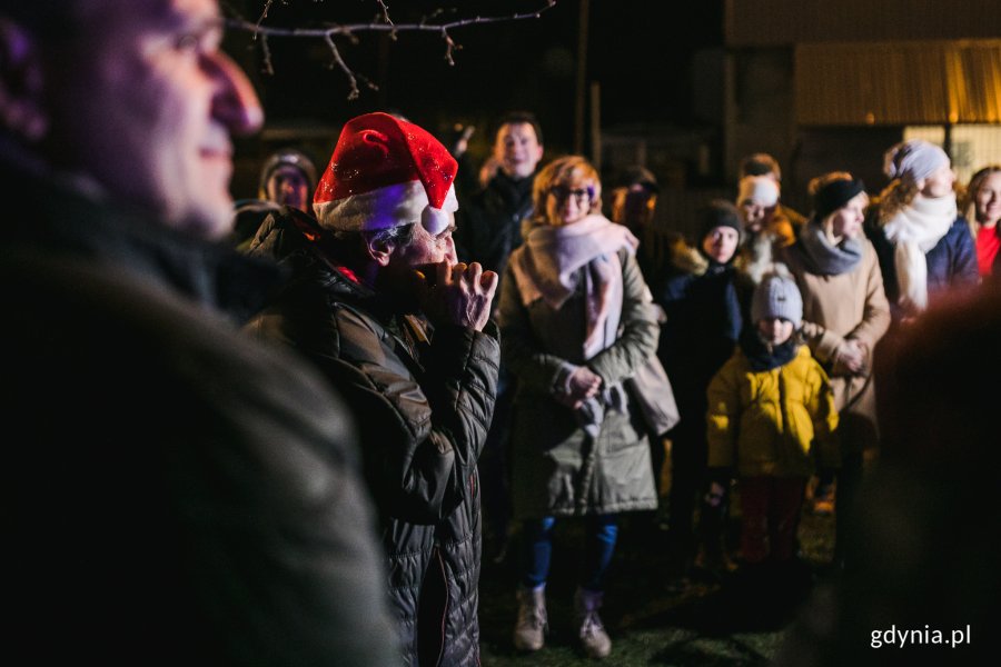 Pierwsze świąteczne iluminacje rozbłysły na Pogórzu // fot. Karol Stańczak