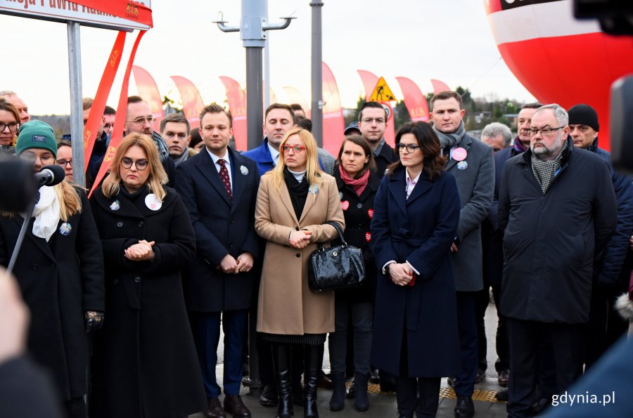 Otwarcie alei Pawła Adamowicza // fot. Kamil Złoch