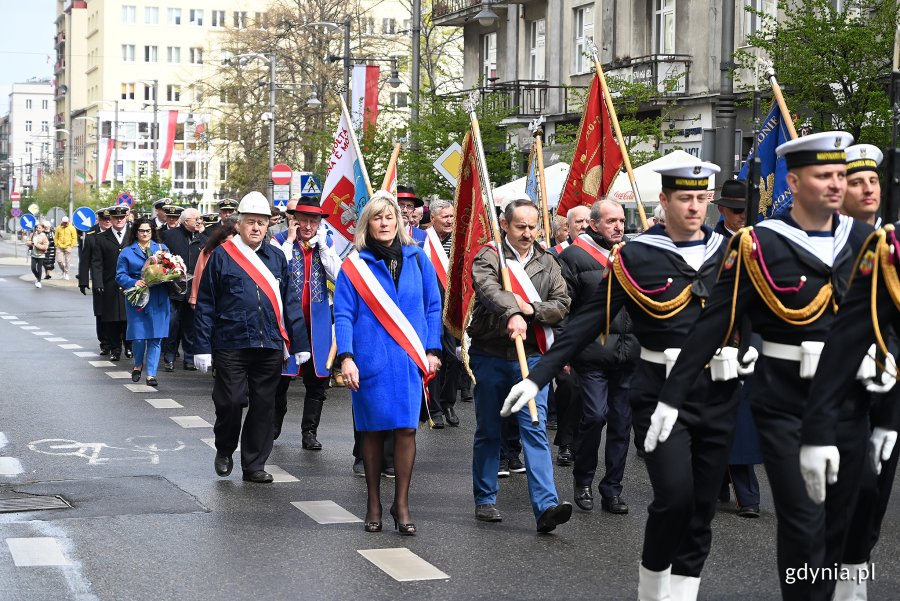 Uroczystości z okazji rocznicy uchwalenia Konstytucji 3 Maja w Gdyni, fot. Michał Puszczewicz